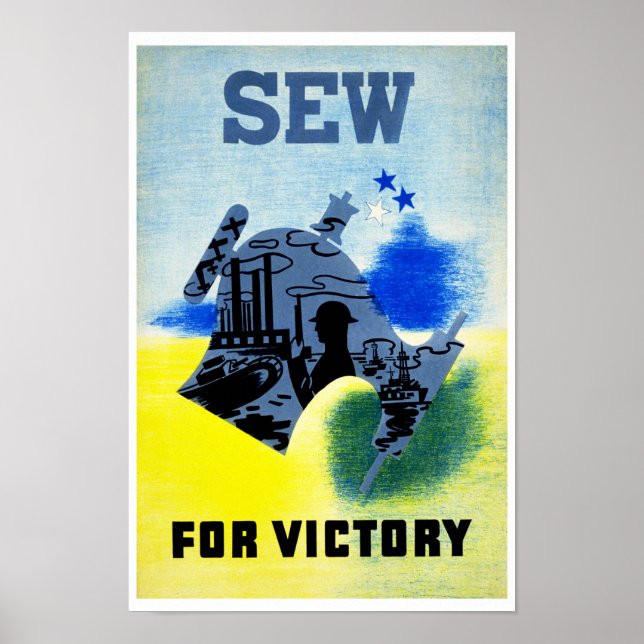 Sew for Victory Poster (Front)