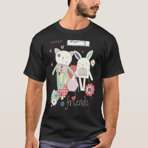 Sew Friends Sewing Sewer Seamstress Love Rag Dolls T-Shirt