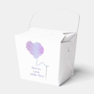 Sew in Love with You Favour Box