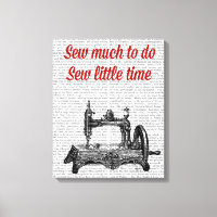 Sew Little Time Illustration