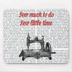 Sew Little Time Illustration Mouse Mat