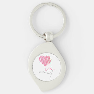 Sew Much Love Key Ring