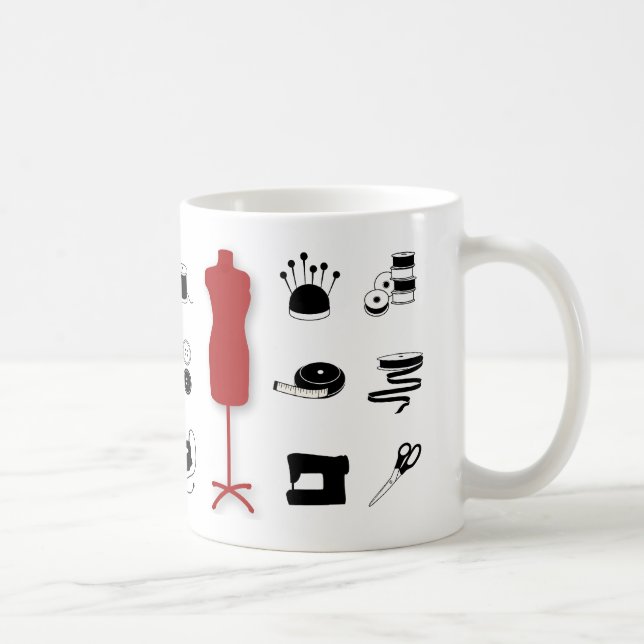 Sew Right Mug for Fabric Artists (Right)