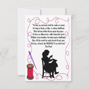 "Sew & Sew" Card