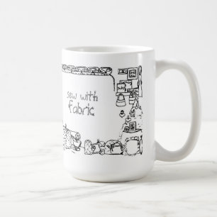 Sew With Fabric Mug