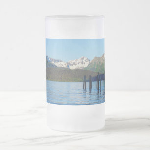 Seward Beauty Frosted Glass Beer Mug