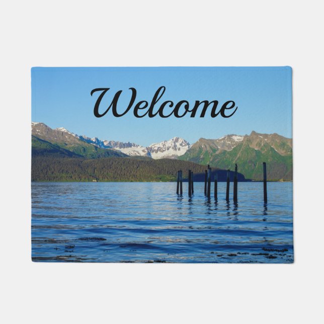 Seward Beauty Welcome Doormat (Front)