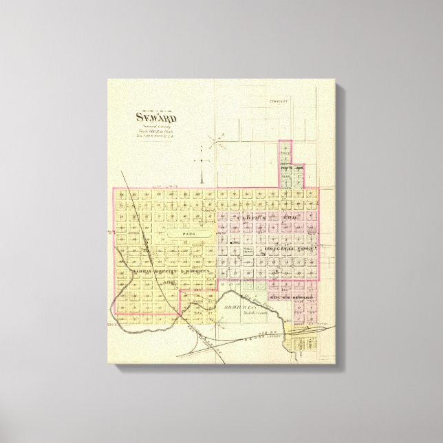 Seward, Nebraska Canvas Print (Front)