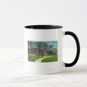 Seward Park Memorial Monument View of YMCA Mug