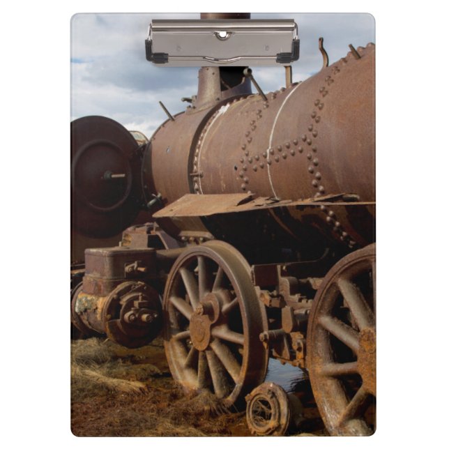 Seward Peninsula, Alaska, Train to Nowhere Clipboard (Front)