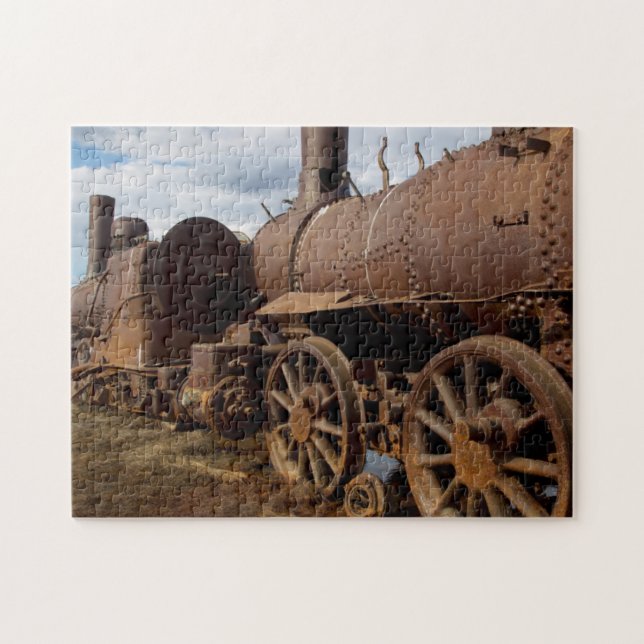 Seward Peninsula, Alaska, Train to Nowhere Jigsaw Puzzle (Horizontal)
