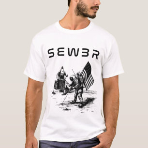 SEWER "Icarus" - Space T-Shirt #1