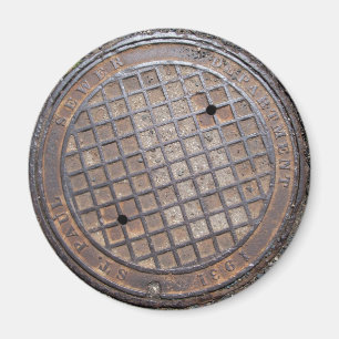 Sewer Lid Magnet