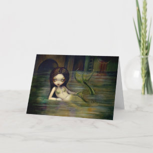"Sewer Mermaid" Greeting Card