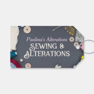 Sewing Alterations Services Seamstress Hang Tag