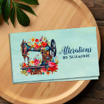Sewing and Alterations - Vintage Illustration Business Card<br><div class="desc">Sewing and Alterations - Vintage Illustration</div>