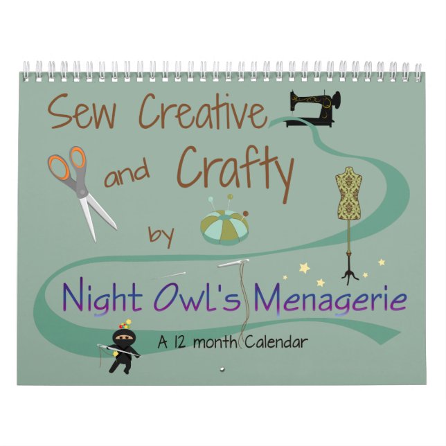 Sewing And Crafting Calendar (Cover)