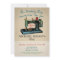 Sewing Birthday Invitation Sew Crafter Fashion