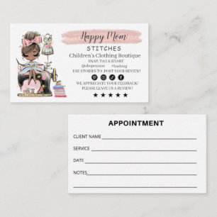  Sewing Business Card Fashion Designer 