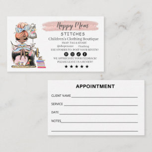 Sewing Business Card Fashion Designer