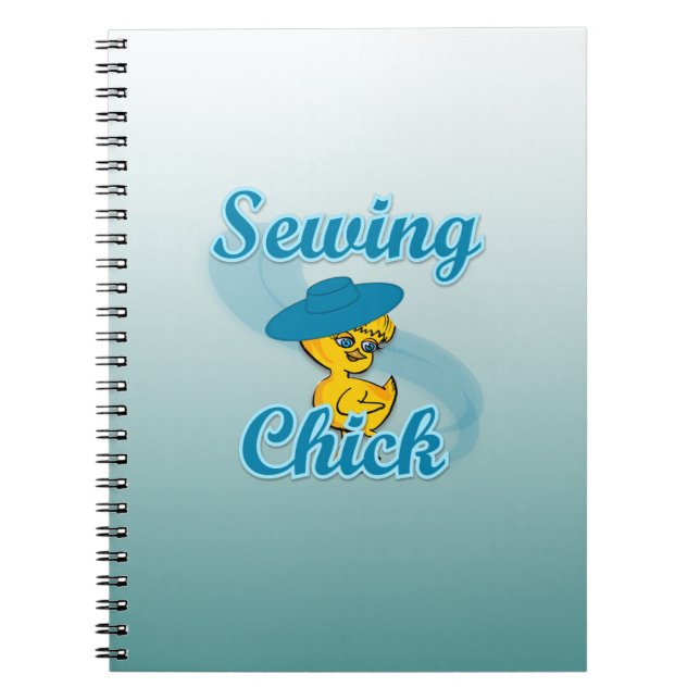 Sewing Chick #3 Notebook (Front)