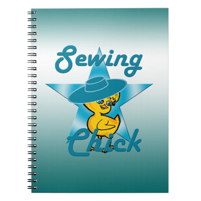 Sewing Chick #7 Notebook (Front)