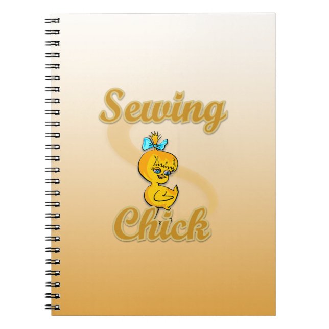 Sewing Chick Notebook (Front)
