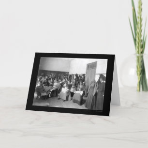 Sewing Class Howard University 1900 Card