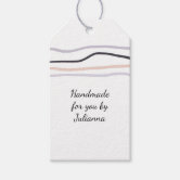 Kraft Custom Printed Retail Hang Tags with String | Zazzle