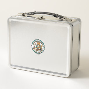 Sewing Fashion Design Cat Cat Lover Gift - Sewing Metal Lunch Box
