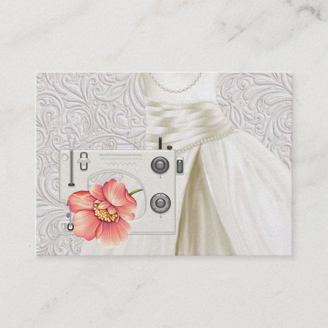 Sewing / Fashion / Seamstress Business Card (Front)