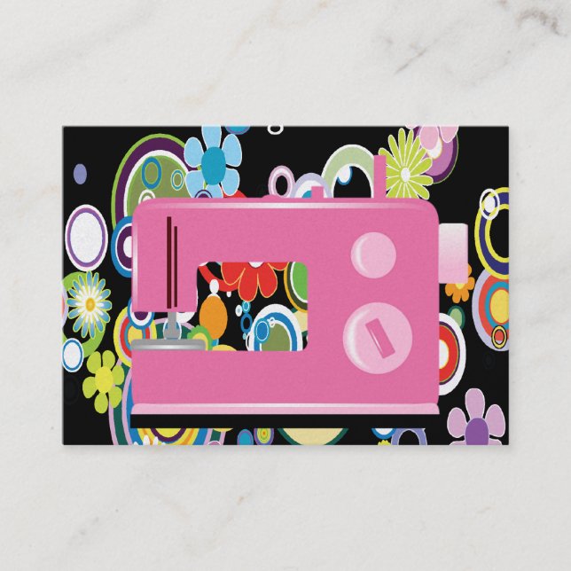 Sewing / Fashion / Seamstress - SRF Business Card (Front)
