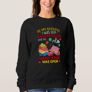 Sewing for Women Fabric Crazy Quilt Lady Craft 20 Sweatshirt