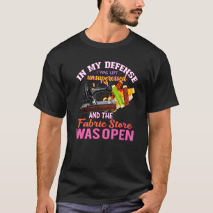 Sewing for Women Fabric Crazy Quilt Lady Craft 26 T-Shirt