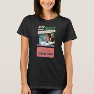 Sewing for Women Fabric Crazy Quilt Lady Craft 3 T-Shirt