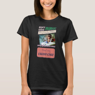 Sewing For Women Fabric Crazy Quilt Lady Craft T-Shirt