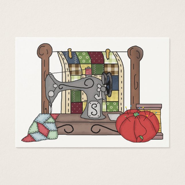 Sewing Gift Enclosure / Seamstress Card (Front)