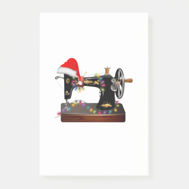 Sewing Gift | Merry Christmas Sewing Lover Post-it Notes (Front)