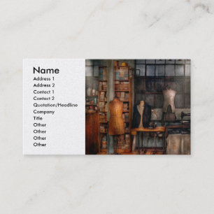 Sewing - Inudstrial - Quality Linens Business Card