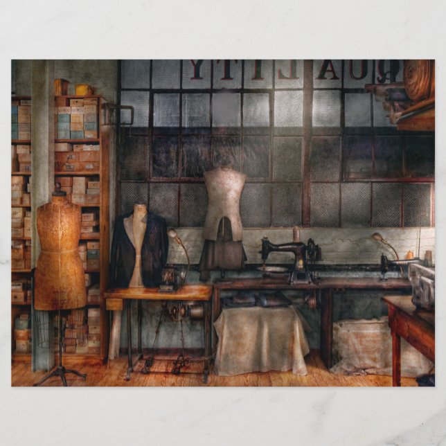 Sewing - Inudstrial - Quality Linens Flyer (Front)