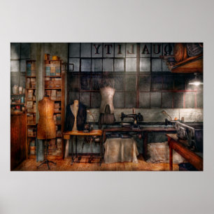 Sewing - Inudstrial - Quality Linens Poster