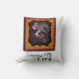 Sewing Is My Life Cushion