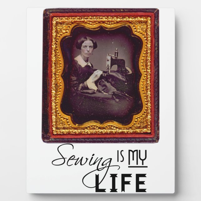 Sewing Is My Life Plaque (Front)