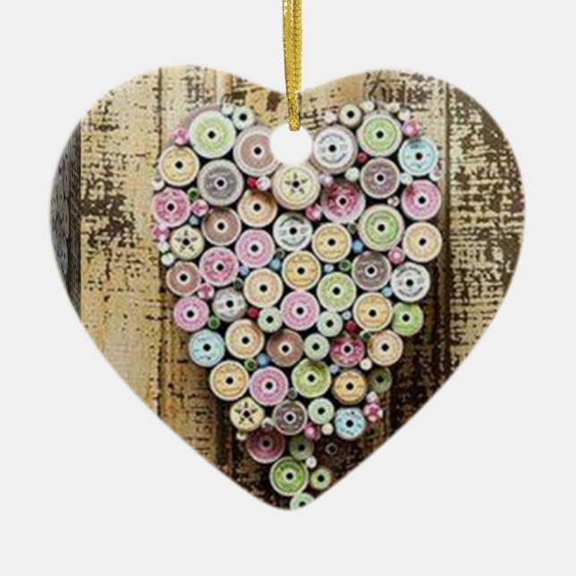 ***SEWING IS MY LOVE*** ORNAMENT (Front)