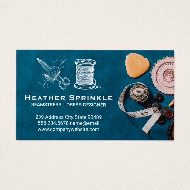 Sewing Kit | Thread Spool Scissors (Front)