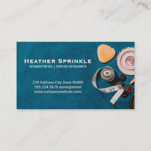 Sewing Kit Tools   Backdrop Business Card