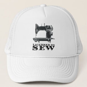 Sewing - Licensed To Sew Trucker Hat