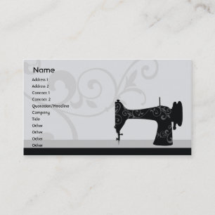 Sewing Machine - Business Card
