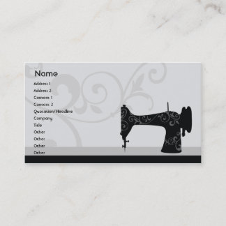 Sewing Machine - Business Card