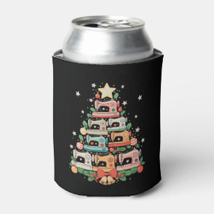 Sewing Machine Christmas Tree Stitch Knit Sew Xmas Can Cooler